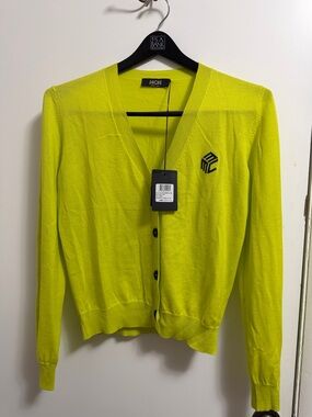 MCM merino wool Cardigan